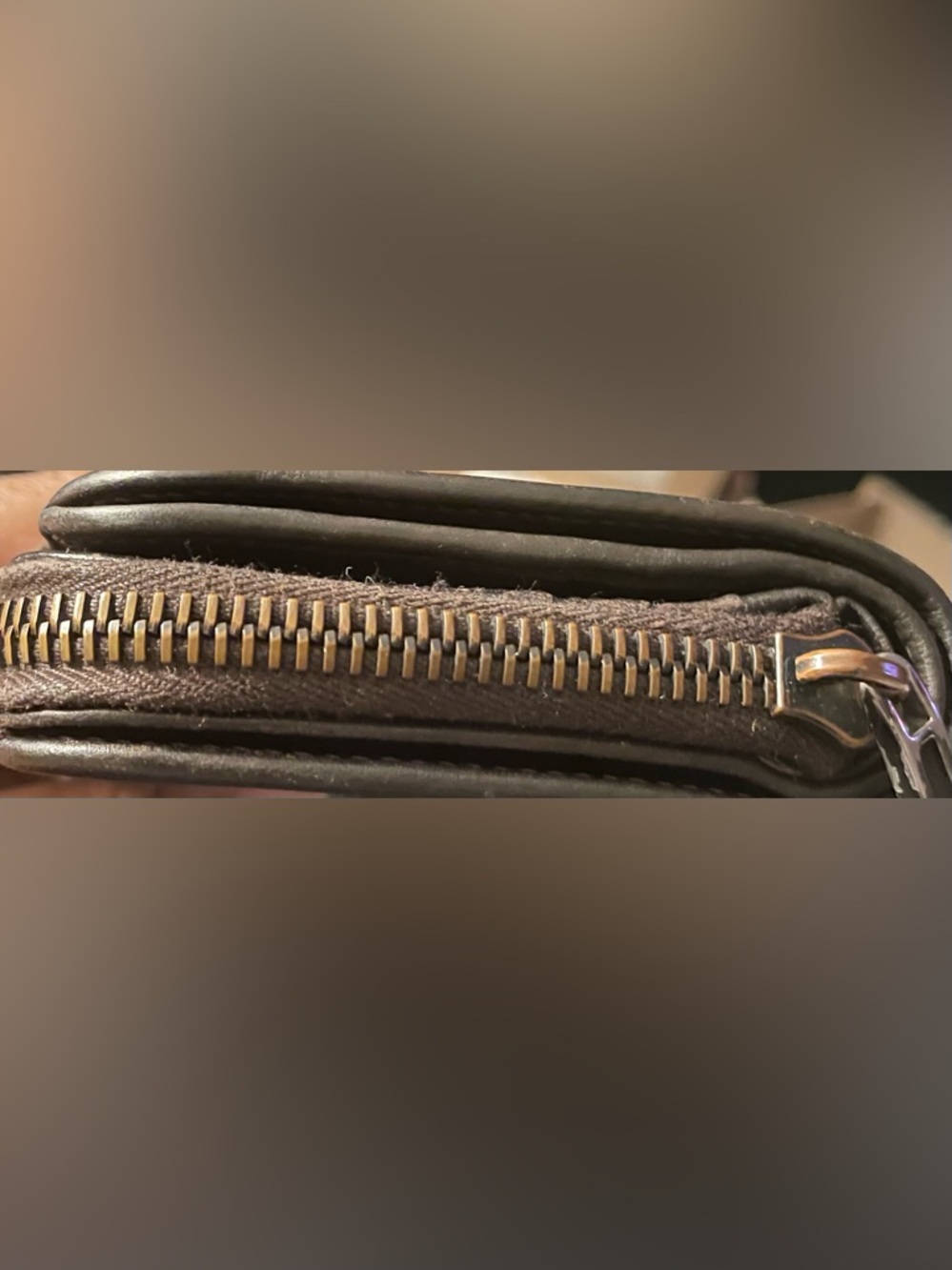 Fendi Brown Monogram Wallet - Picture 7 of 8